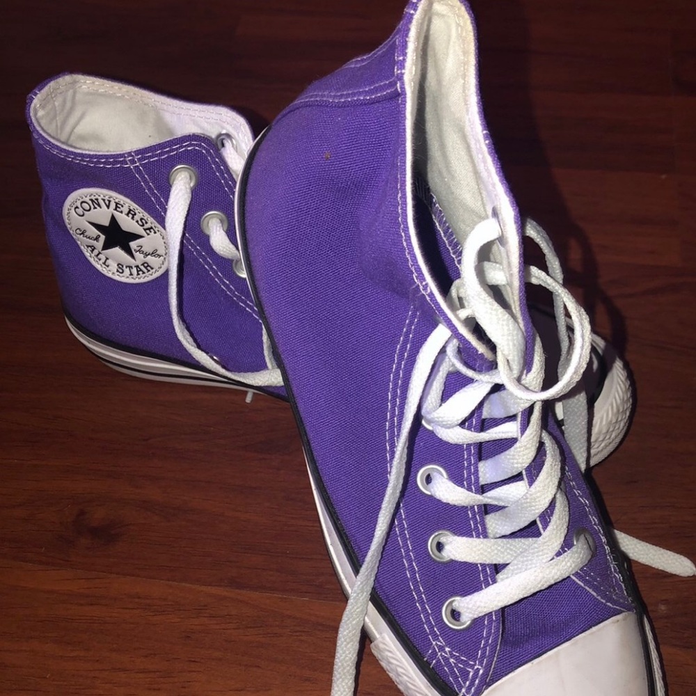 Purple Converse
